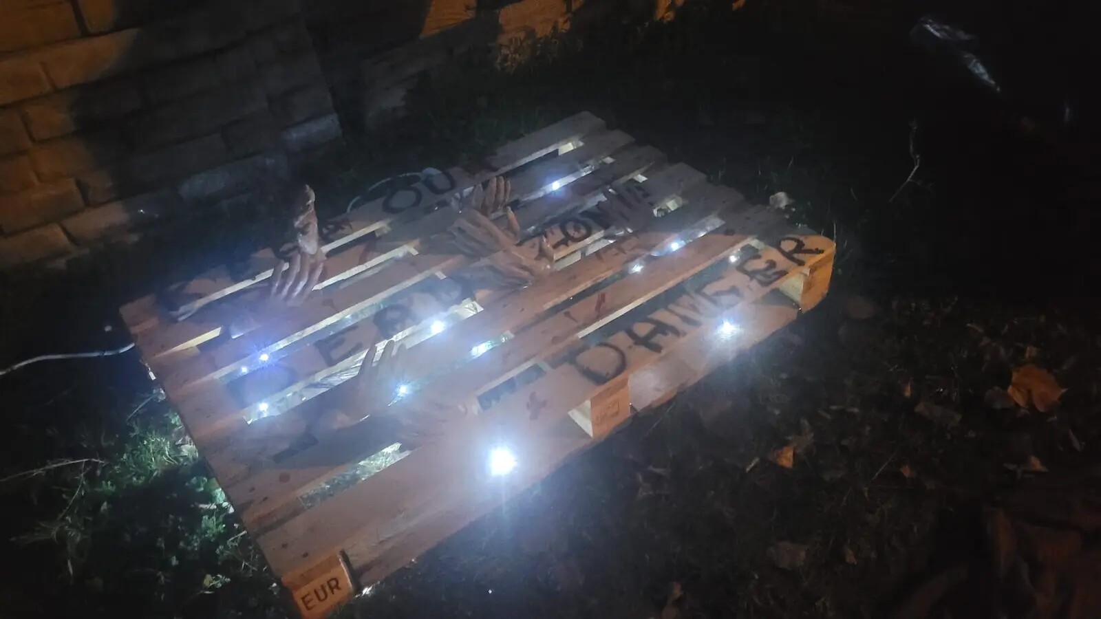 Vorbereitung der Lichtinstallation